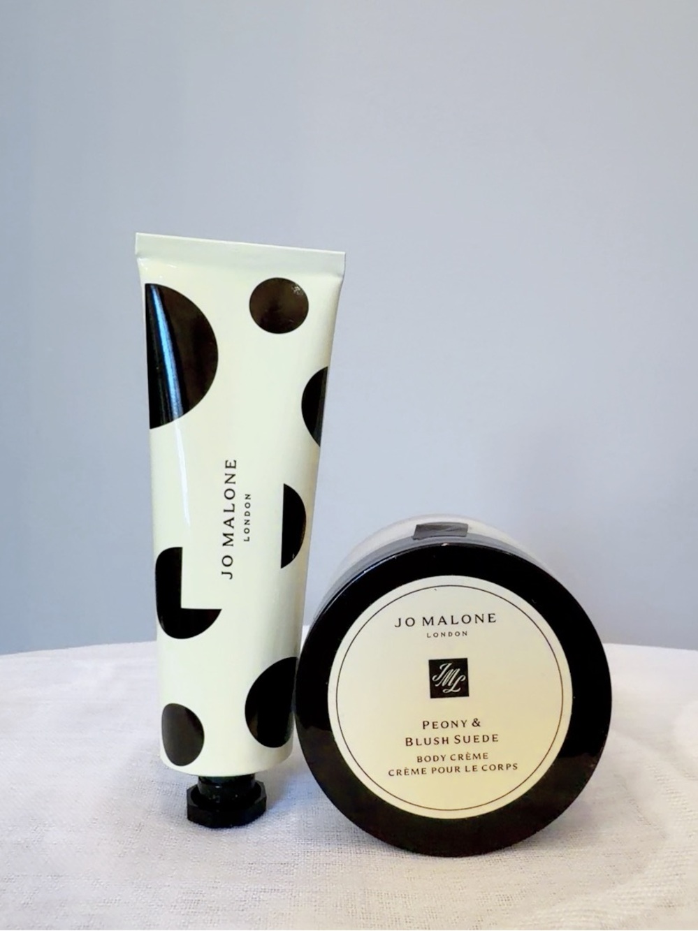 Jo Malone Peony & Blush Suede Duo: Body Creme + Hand Cream Set